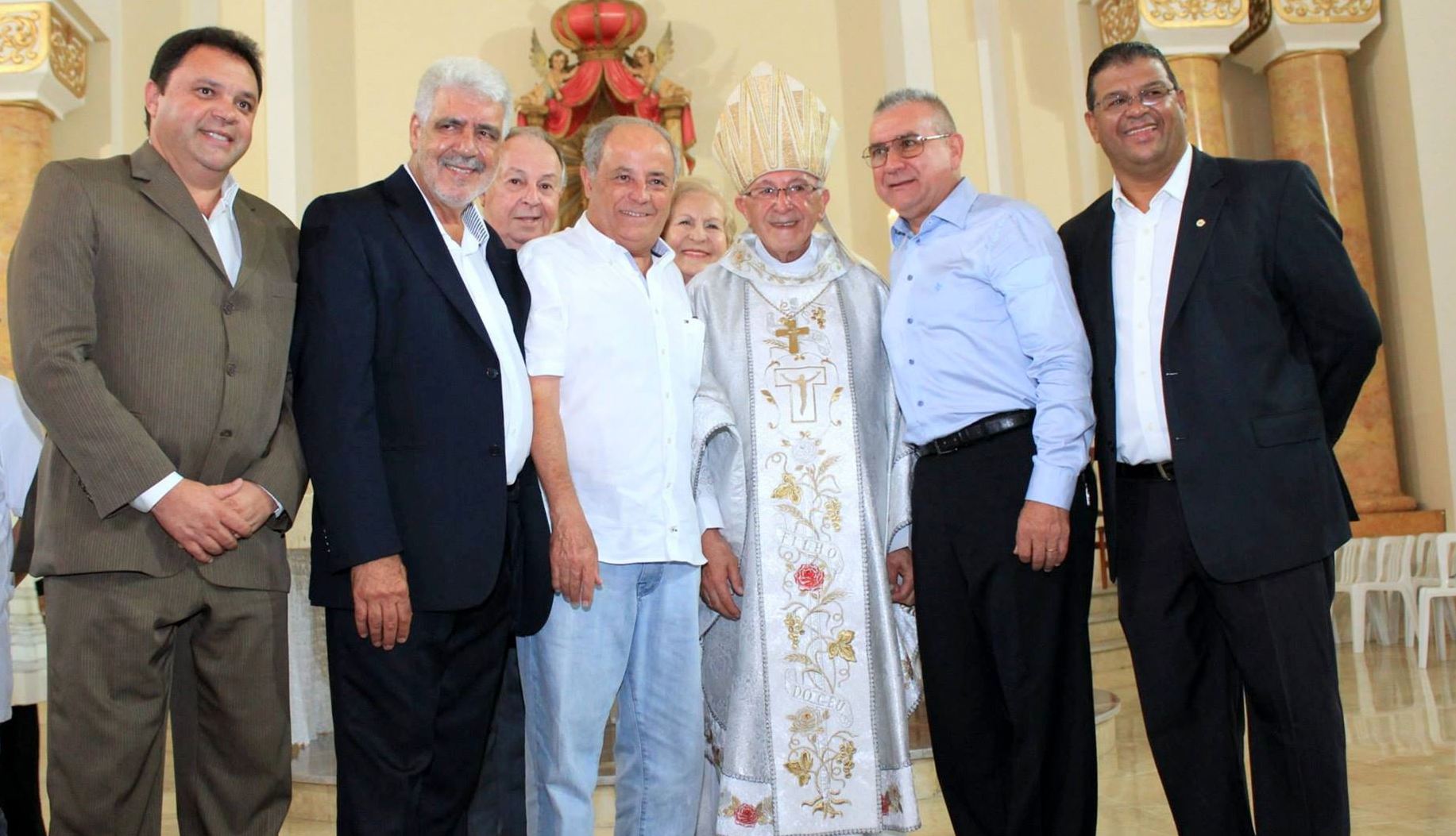 Reynaldinho prestigia celebração de Jubileu de Prata de Dom Paulo, bispo emérito de Mogi