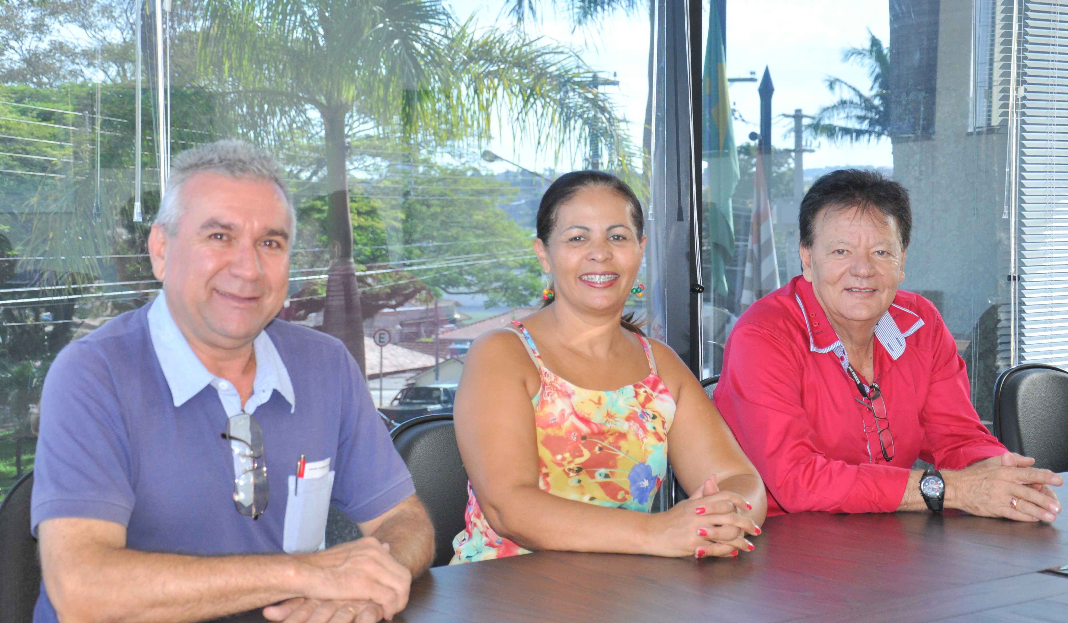 Reynaldinho recebe subprefeito de Perus