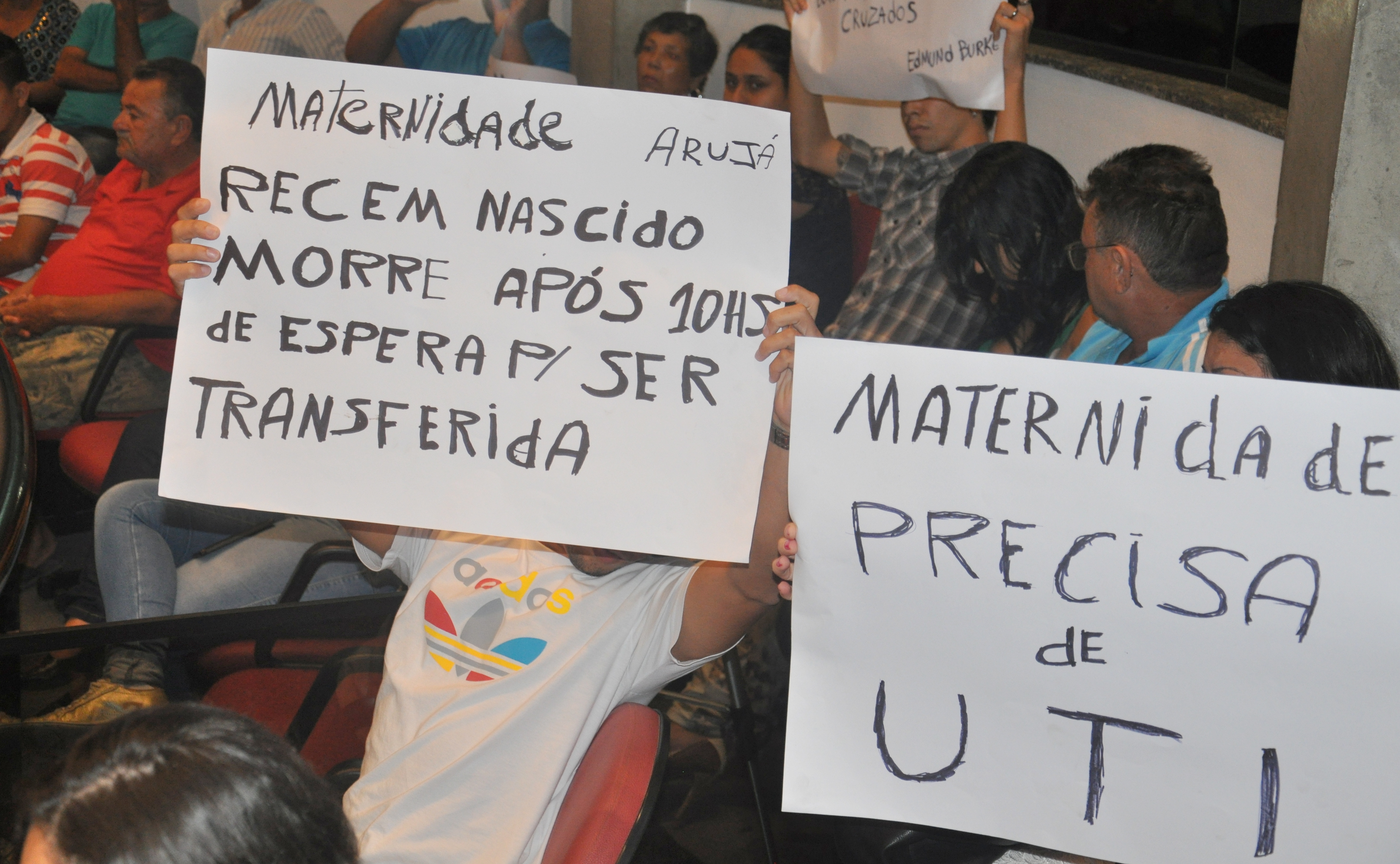 Munícipe relata morte de bebê na Maternidade em Tribuna Livre e vereadores cogitam abrir CEI
