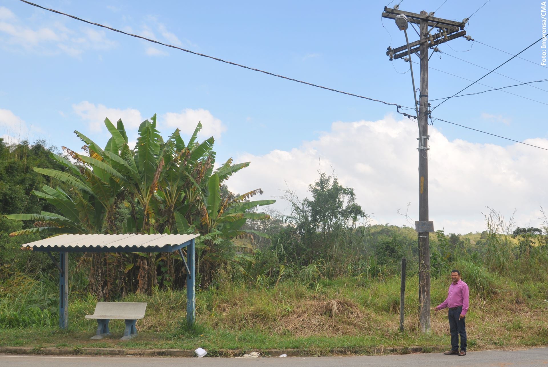 Jussival reforça pedido de iluminação nos bairros do Barreto e da Peinha
