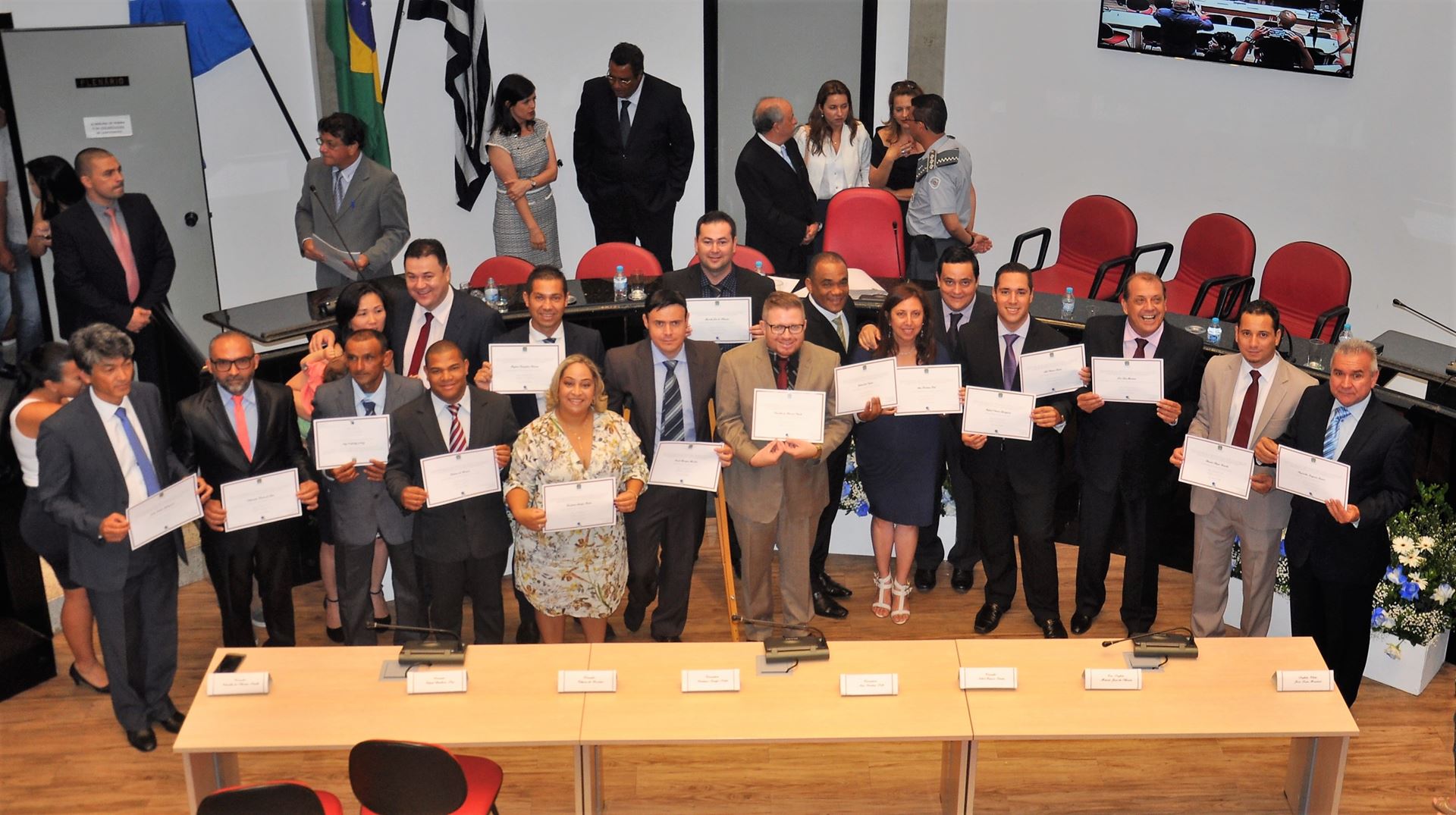 Lotada, Câmara sedia solenidade de diplomação