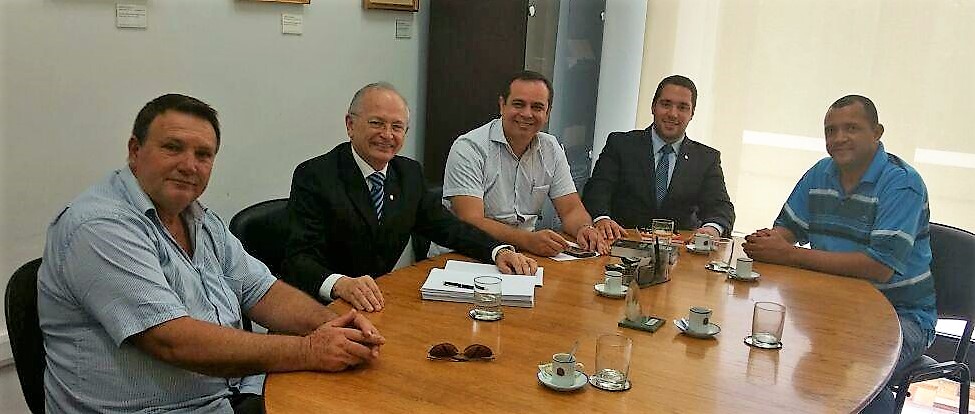 Rafael Laranjeira é recebido no Palácio dos Bandeirantes e visita Câmara de Guarulhos