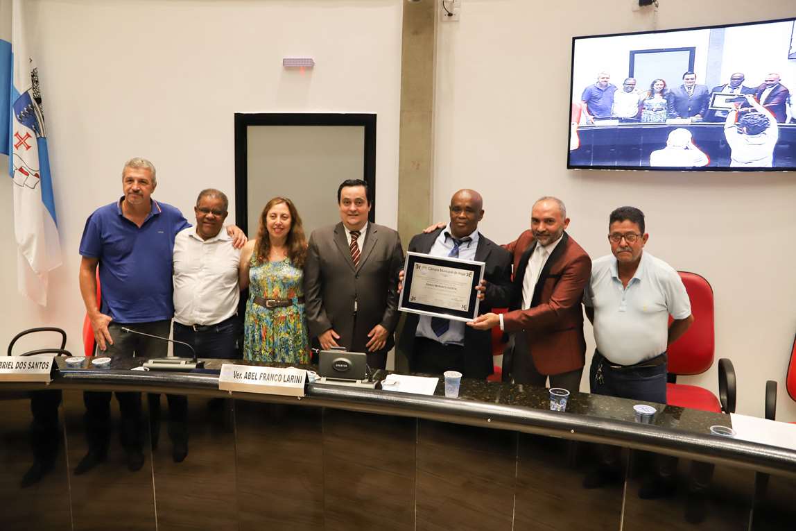 Darci da Sabesp é o novo cidadão arujaense
